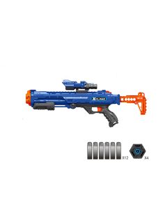 Детска пушка със стрели помпа