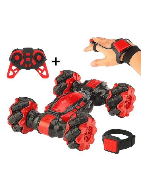 Детска кола Дрифт с дистанционно за ръка и радиоуправление , червен