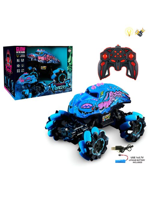 Детска радиоуправляема кола за дрифт чудовище