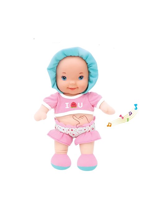 Детска мека кукла смеещо се бебе 